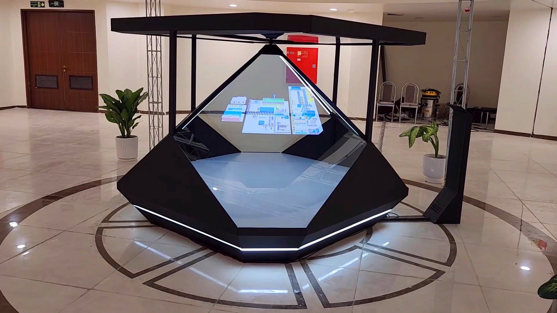 XFUTURETECH-LUMINOUS 3D Hologram display-2